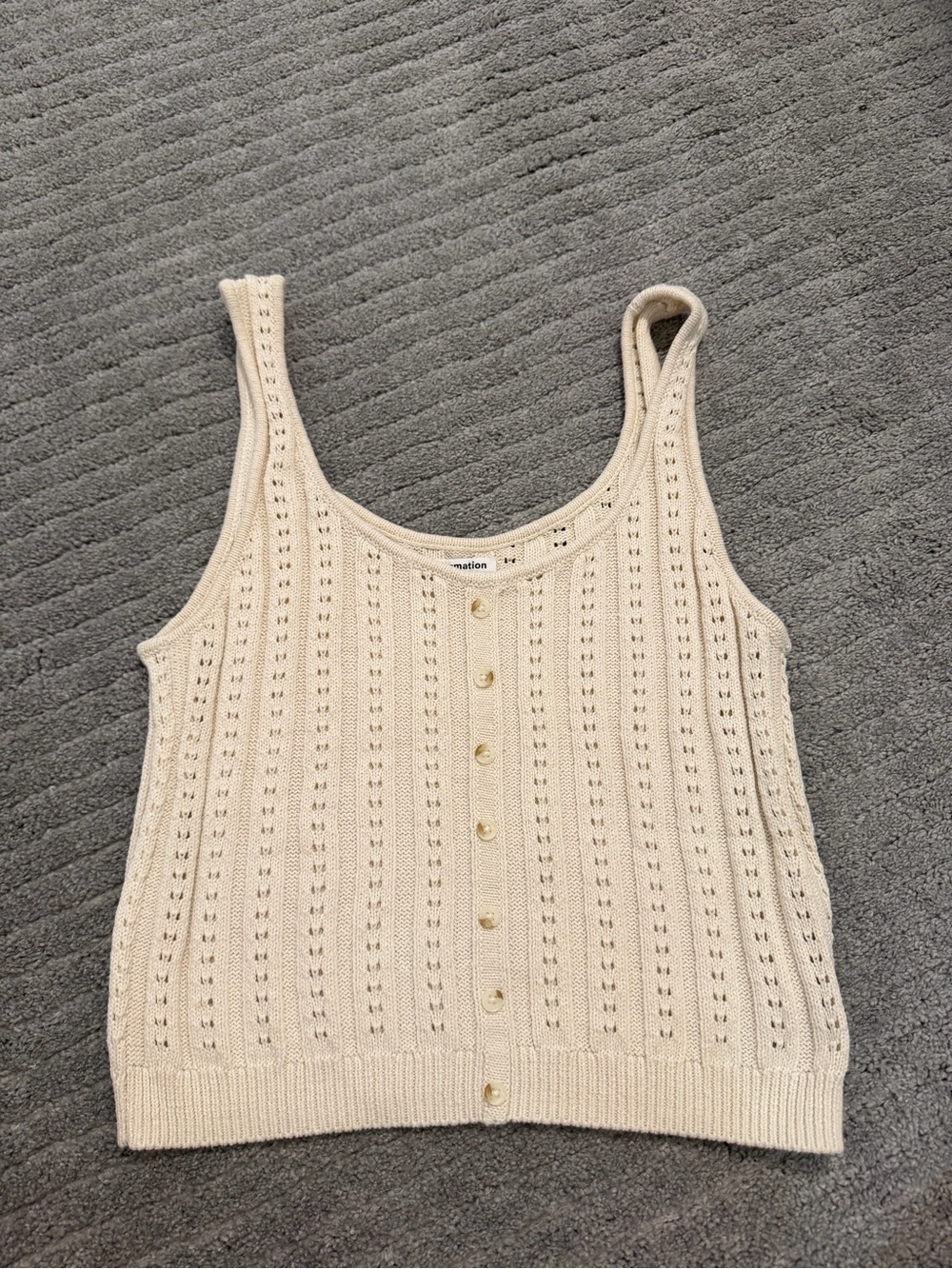 Reformation Knit Tank Top